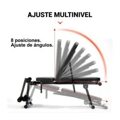 Banco De Abdominales Musculación Plegable Fitness Tech -tienda de equipos de fitness banco de abdominales musculacion plegable fitness tech 2