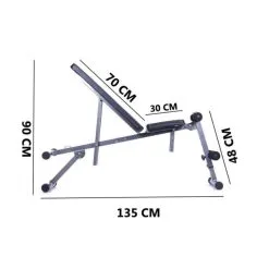 Banco De Abdominales Musculación Plegable Fitness Tech -tienda de equipos de fitness banco de abdominales musculacion plegable fitness tech 3