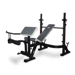 BH Fitness Banco Multiposición - Acero - G330FD Optima Press Negro