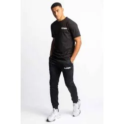 AESTHETIC WOLF Black Panther Camiseta Slim Fit - Fitness - Hombre - Negro -tienda de equipos de fitness black panther camiseta slim fit fitness hombre negro 2