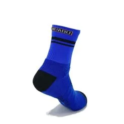 CALCETINES DE RUNNING #COMOUNACABRA Unisex - KAMUABU Color AZUL - Trailrunning