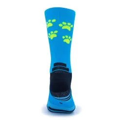 CALCETINES DE RUNNING #PATITAS Unisex - KAMUABU Color TURQUESA De 23CM 1 Hilo -tienda de equipos de fitness calcetines de running patitas unisex kamuabu color turquesa de 23cm 1 hilo 3