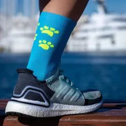 CALCETINES DE RUNNING #PATITAS Unisex - KAMUABU Color TURQUESA De 23CM 1 Hilo -tienda de equipos de fitness calcetines de running patitas unisex kamuabu color turquesa de 23cm 1 hilo 4