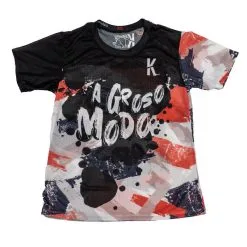 CAMISETA DE RUNNING #BROCHAZO Para MUJER - KAMUABU Multicolor 90grs