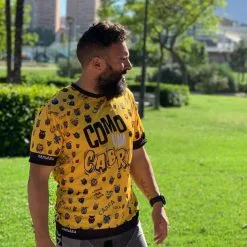 CAMISETA DE RUNNING #COMOUNACABRA Para HOMBRE - KAMUABU Amarilla 110grs 7 CAMISETA DE RUNNING #COMOUNACABRA Para HOMBRE - KAMUABU Amarilla 110grs -tienda de equipos de fitness camiseta de running comounacabra para hombre kamuabu amarilla 110grs 3