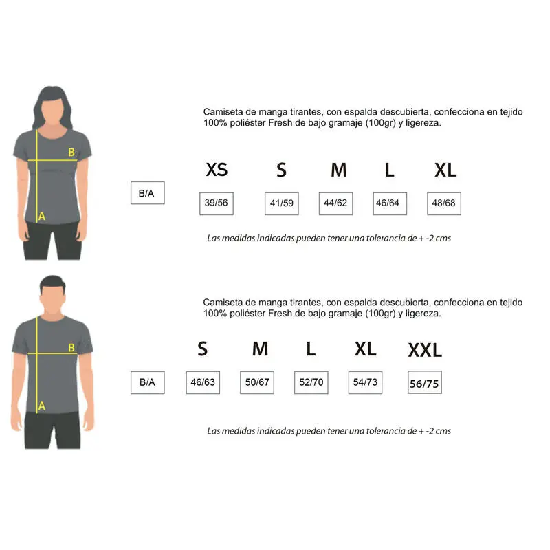 CAMISETA DE RUNNING #COMOUNACABRA Para HOMBRE - KAMUABU Amarilla De Tirantes 3 CAMISETA DE RUNNING #COMOUNACABRA Para HOMBRE - KAMUABU Amarilla De Tirantes - Imagen 3