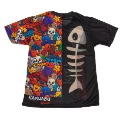 tienda de equipos de fitness -tienda de equipos de fitness camiseta de running partyrun para hombre kamuabu color negra 90grs 1