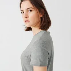 Kalenji Camiseta De Running Suave Y Transpirable Mujer - Soft Caqui -tienda de equipos de fitness camiseta de running suave y transpirable mujer soft caqui 3