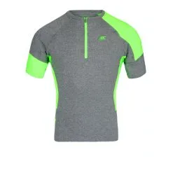 BODYCROSS Camiseta Para Correr Mile Gris -tienda de equipos de fitness camiseta para correr mile gris 2