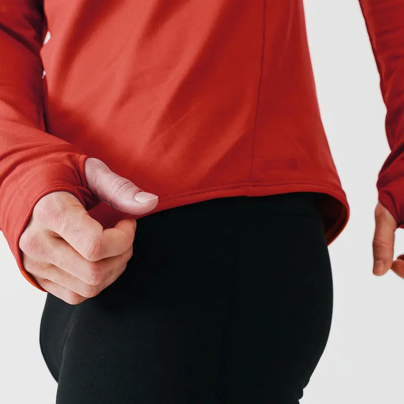 Kalenji Camiseta Térmica Running Hombre Rojo 4 Kalenji Camiseta Térmica Running Hombre Rojo - Imagen 4