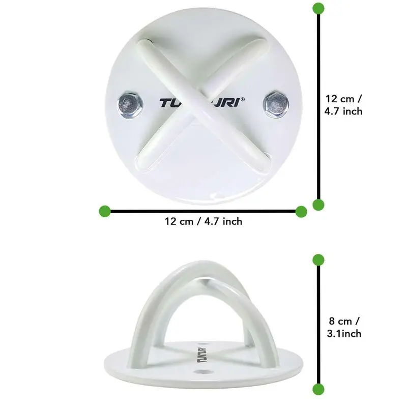 Tunturi Entrenador De Suspensión - Gancho De Techo - Gancho De Pared 4 Tunturi Entrenador De Suspensión - Gancho De Techo - Gancho De Pared - Imagen 4