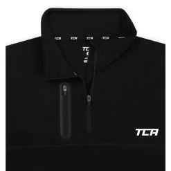 TCA Fusion Camiseta De Manga Larga Con Media Cremallera Para Hombre -tienda de equipos de fitness fusion camiseta de manga larga con media cremallera para hombre 9