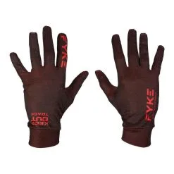 FYKE Guantes De Lana Merino Para Correr Negro/Azul -tienda de equipos de fitness guantes de lana merino para correr negroazul 2