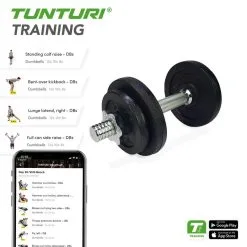 Tunturi Juego De Mancuernas 10 Kg -tienda de equipos de fitness juego de mancuernas 10 kg 3