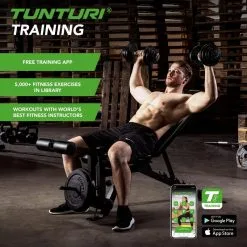 Tunturi Juego De Mancuernas 15 Kg -tienda de equipos de fitness juego de mancuernas 15 kg 4