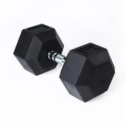BOXPT EQUIPMENT Mancuerna Hexagonal BOXPT 37,5kg Negra