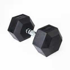 BOXPT EQUIPMENT Mancuerna Hexagonal BOXPT 40kg Negra