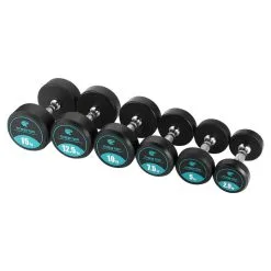 Mancuernas Redondas Musculación 2,5 Kg A 22,5 Kg Fitness Tech
