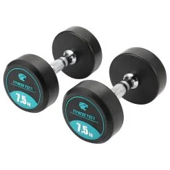 Mancuernas Redondas Musculación 2,5 Kg A 22,5 Kg Fitness Tech -tienda de equipos de fitness mancuernas redondas musculacion 25 kg a 225 kg fitness tech 4