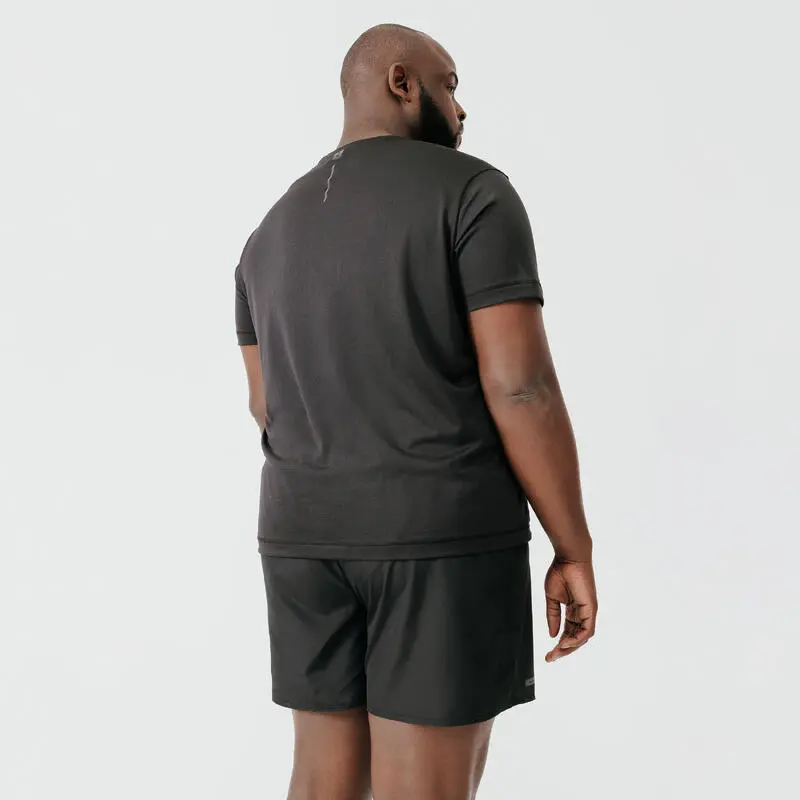 Kalenji Pantalón Corto Running Transpirable Hombre - Dry Negro (4XL A 5XL) 3 Kalenji Pantalón Corto Running Transpirable Hombre - Dry Negro (4XL A 5XL) - Imagen 3