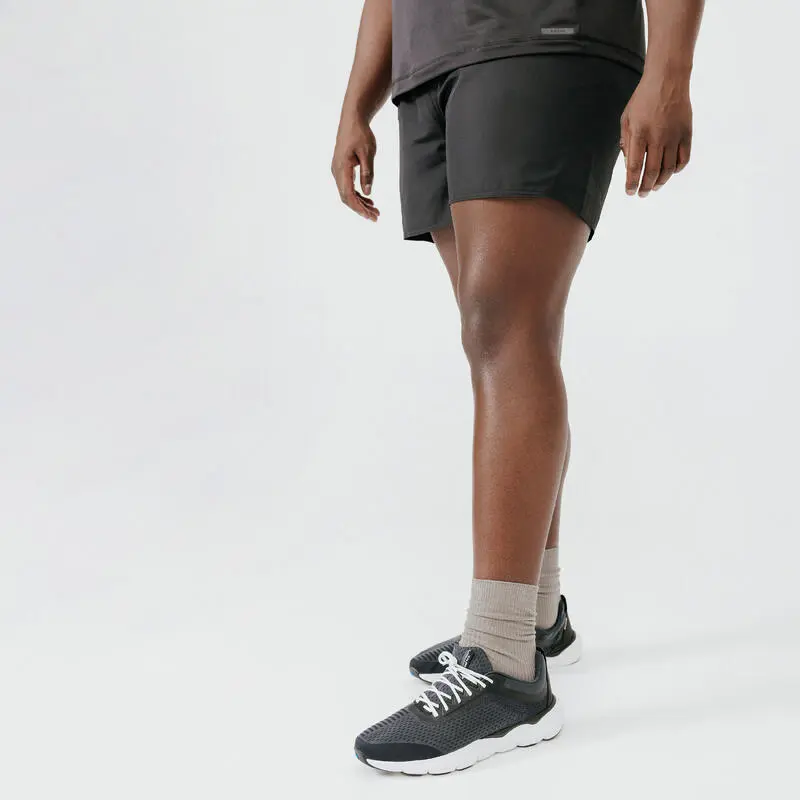 Kalenji Pantalón Corto Running Transpirable Hombre - Dry Negro (4XL A 5XL) 5 Kalenji Pantalón Corto Running Transpirable Hombre - Dry Negro (4XL A 5XL) - Imagen 5