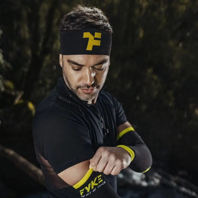 Vincha Para La Cabeza Fyke Negra 2 Vincha Para La Cabeza Fyke Negra - Imagen 2