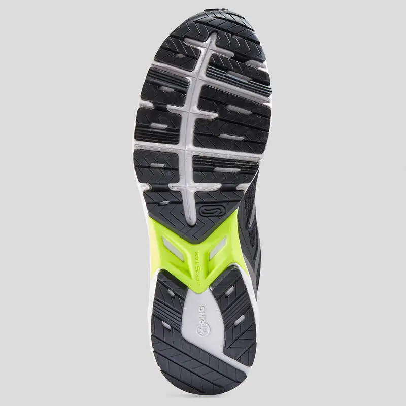 Zapatillas Running Hombre Kiprun Long 2 Negro/amarillo 4 Zapatillas Running Hombre Kiprun Long 2 Negro/amarillo - Imagen 4